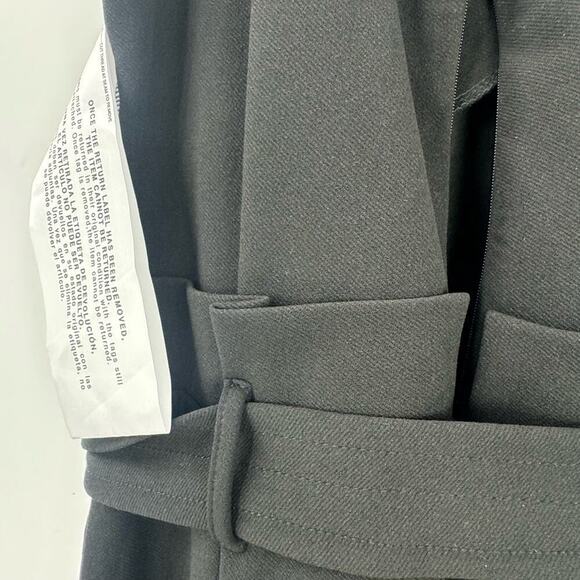 Dress the Population Black Sleeveless Paperbag Tie Waist Jumpsuit Size M NWT - Picture 11 of 12